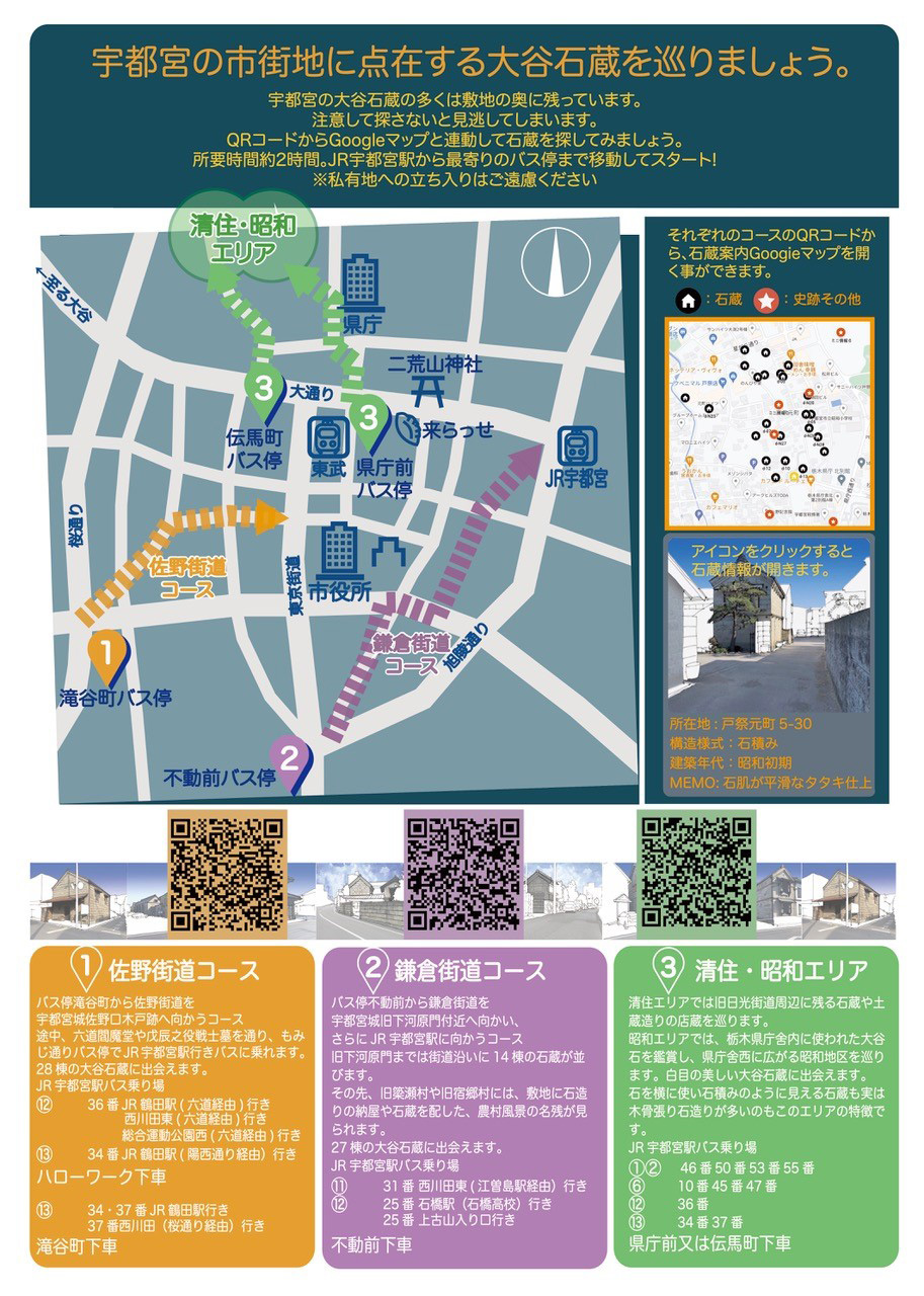 宇都宮石蔵めぐり散歩Ver.2